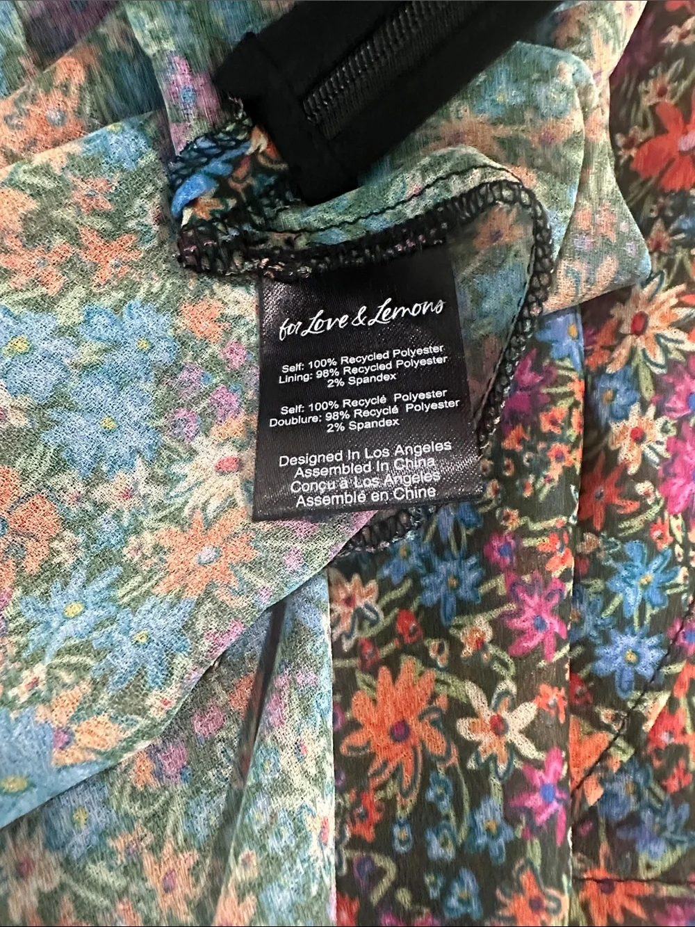 For Love & Lemons Brittany Floral Print Long Sleeve Midi Dress
For Love & Lemons - Picture 14 of 15